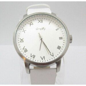 Men's Simplify Quartz 5ATM WR Analog 44mm Dial Causal Round Watch (G1)